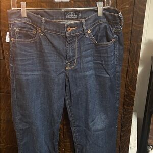 Lucky Brand Women's Dark Blue Straight Leg Jeans